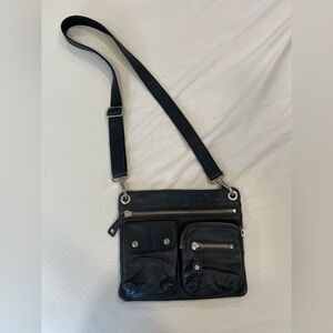 Black Fossil Crossbody Purse